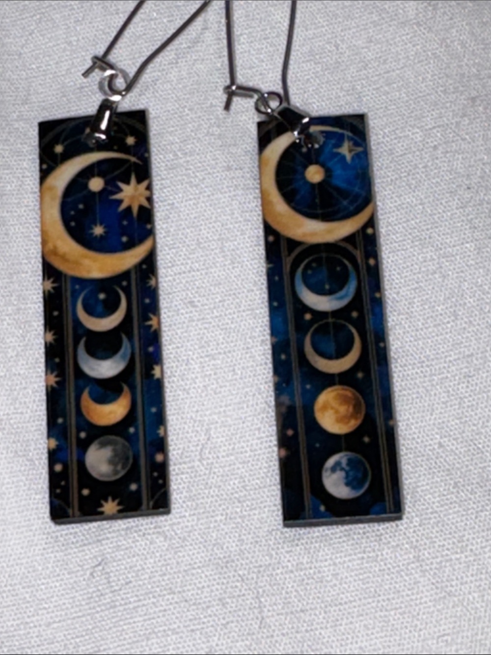 Moon earrings